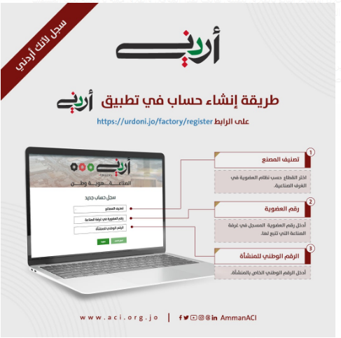 "صناعة عمان" تطلق موقع وتطبيق "أردني"