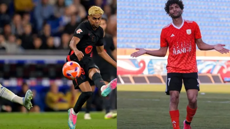 لاعب مصري ينافس لامين يامال على جائزة أفضل هدف في العالم