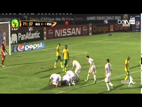 شاهد بالفيديو أهداف مباراة الجزائر وجنوب أفريقيا 3-1