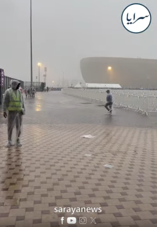 مخاوف من تأجيل مباراة النشامى أمام المغرب بسبب الأمطار الغزيرة