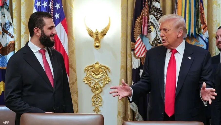 الشرع يؤكد لترامب أهمية رفع ما تبقى من عقوبات على سوريا