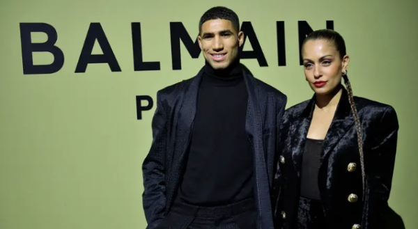 عقاباً له  ..  زوجة حكيمي تطلب الحصول على راتبه لمدة عام