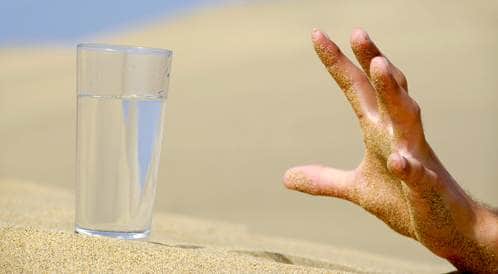 تفسير رؤية العطش