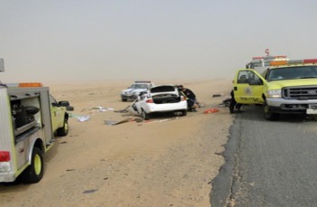 وفاة سائق سفريات أردني بحادث تصادم في السعودية