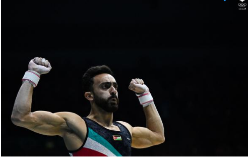 لاعب الجمباز أبو السعود يحرز برونزية العالم
