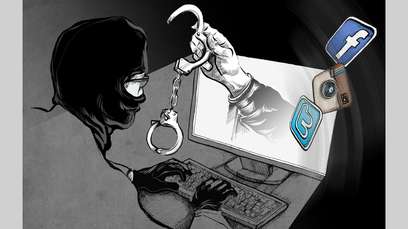 خليجي يخترق مراسلات شركتين ويستولي على 4.3 ملايين درهم