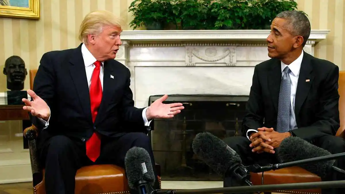 هاجم بايدن وأوباما ..  ترامب يطالب بـ"اختبار إدراكي" للمرشح الرئاسي  