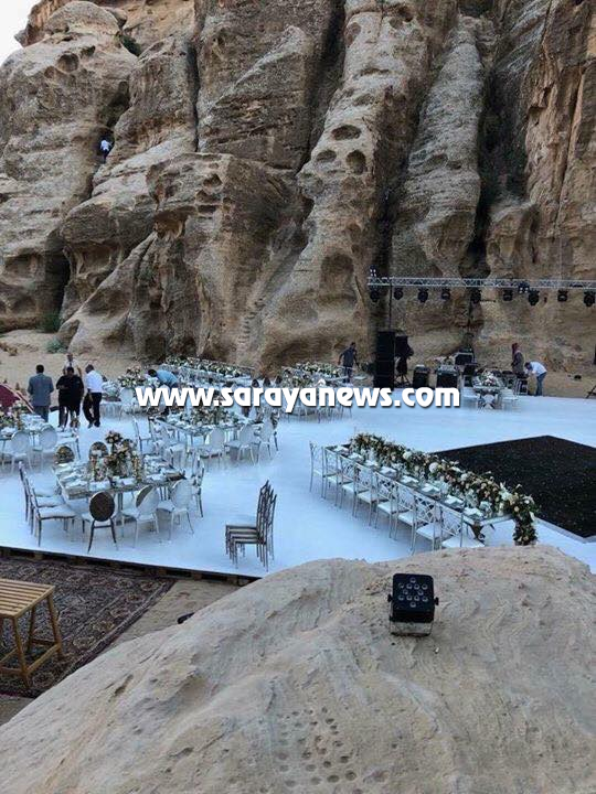 بالصور ..  عرس فريد من نوعة في "البترا الوردية" يثير جدلاً على مواقع التواصل  