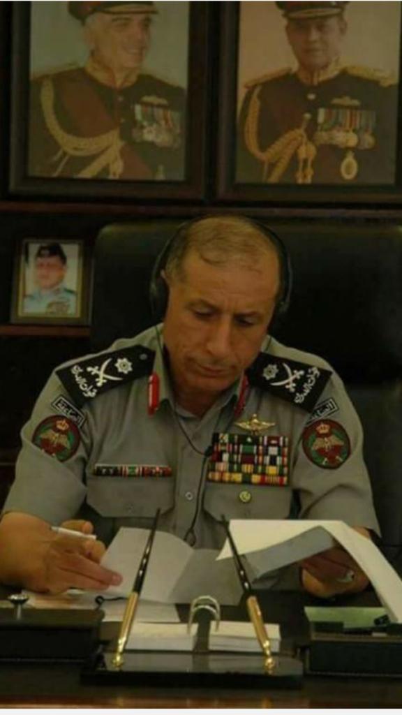 تهنئة لمعالي الباشا توفيق الحلالمة وزير الداخلية