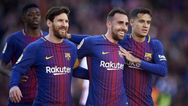 بالصور  ..  هذا هو طقم برشلونة الموسم المقبل