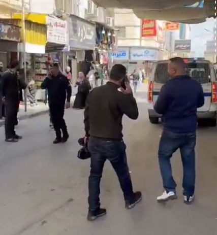 عاجل : بالفيديو .. حملة أمنيّة كبيرة وسط مدينة اربد