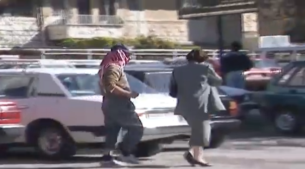 الكاميرا الخفية في الأردن من عام 1997 و مقلب موقف السيارات مع الفنان ربيع شهاب