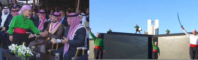 أصغر دبيك يكشف فحوى الورقة التي أعطاها للملك في حفل مضارب بني هاشم