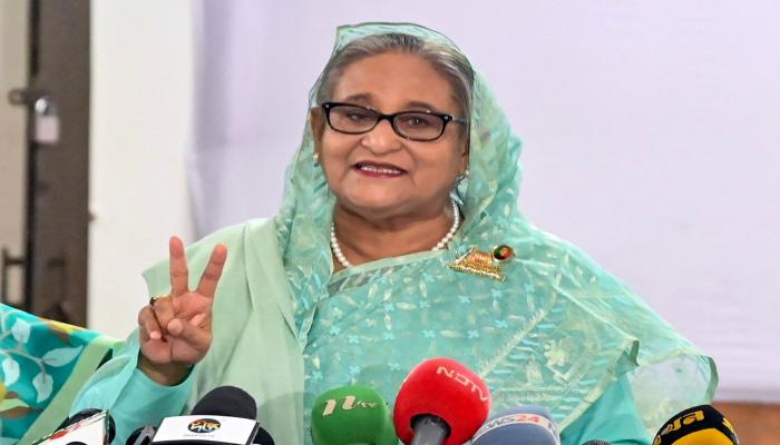رئيسة وزراء بنغلاديش الشيخة حسينة تفوز بولاية رابعة