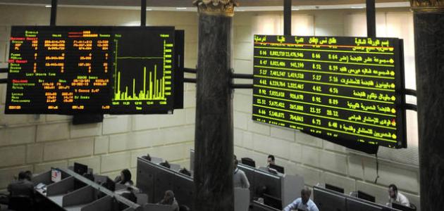 انخفاض البورصة بنسبة 0.81 % 