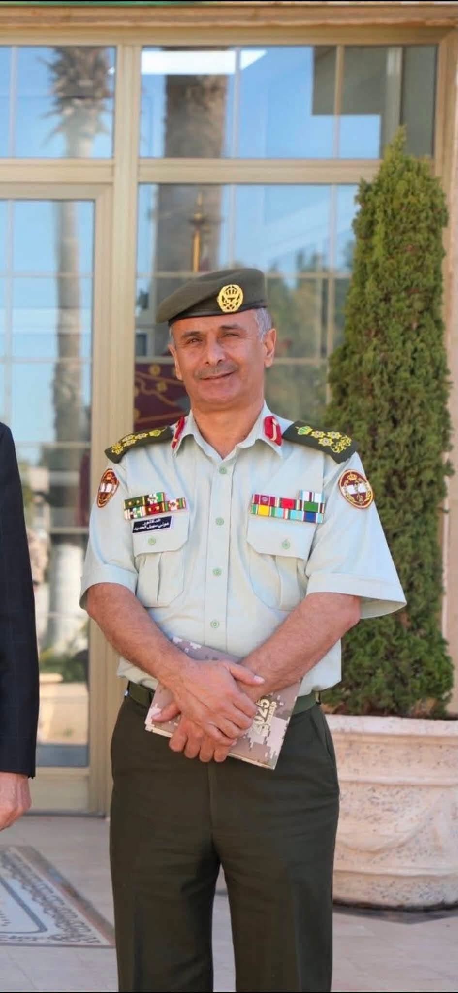 العميد الحديد مديرًا لمستشفى الأمير هاشم بن الحسين العسكري