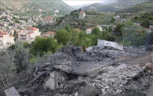  قصف الاحتلال يستهدف منزلين في بلدتين جنوب لبنان