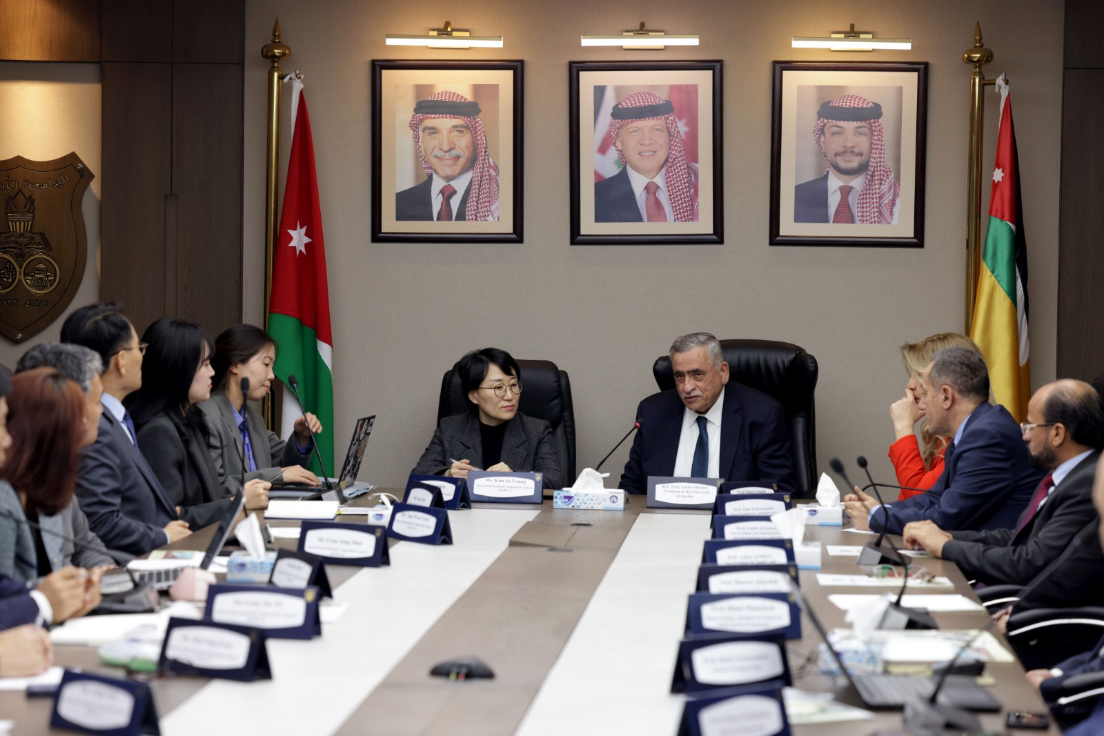 الجامعة الأردنية وكويكا الكورية تتقدمان بمشروع المعهد الكوري الأردني للتدريب الهندسي والتكنولوجي (KJIET)