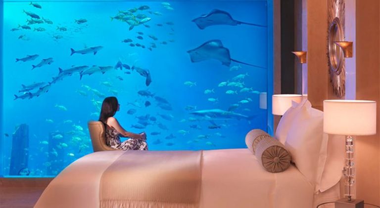 بالصور : تعرف على أجمل غرف الفنادق المذهلة تحت الماء