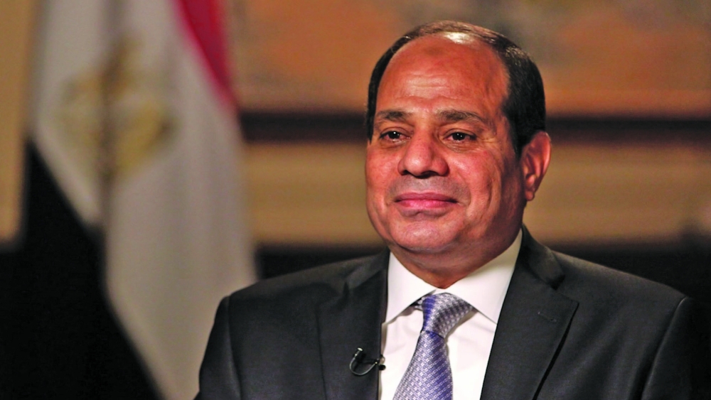 السيسي: الجيش المصري يتعاون مع إسرائيل 