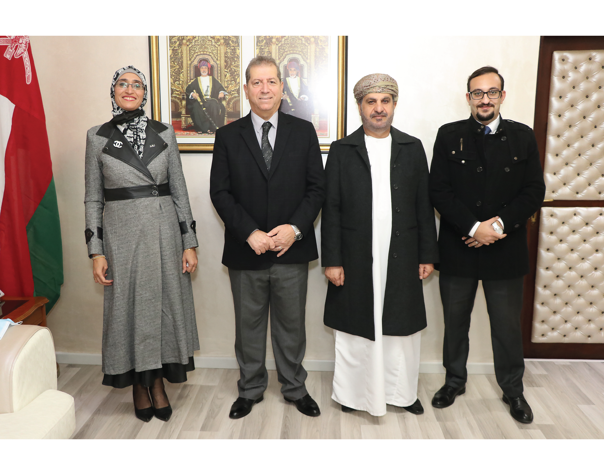 السفير العُماني يستقبل رئيس “عمان العربية” لبحث التعاون الأكاديمي والبحثي