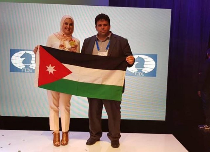 الاردنية بشرى الشعيبي تحرز ذهبية الأولمبياد العالمي للشطرنج