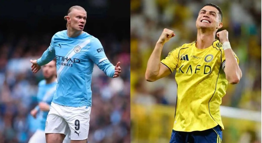 كم هاتريك يفصل هالاند عن تحطيم رقم كريستيانو رونالدو؟  