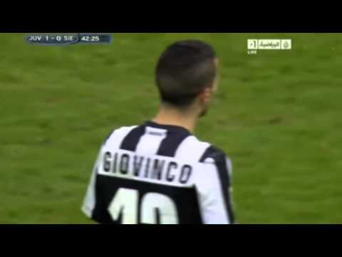 أهداف مباراة يوفنتوس وسيينا 3-0 الدوري الإيطالي