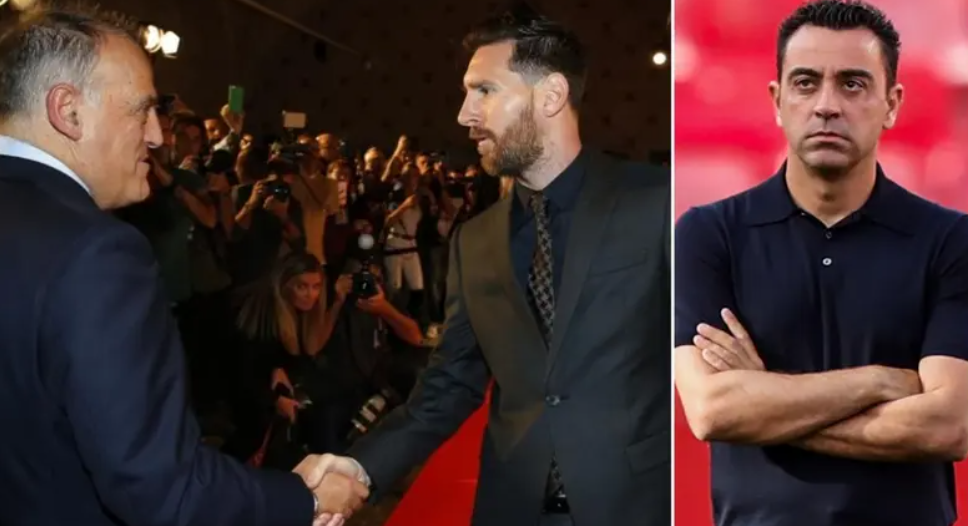 تيباس يكذب تشافي: لم نوافق على عودة ميسي إلى برشلونة