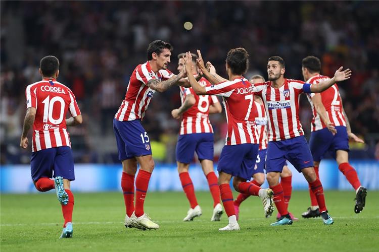 أتلتيكو مدريد ينتزع بطاقة التأهل في دوري ابطال اوروبا 