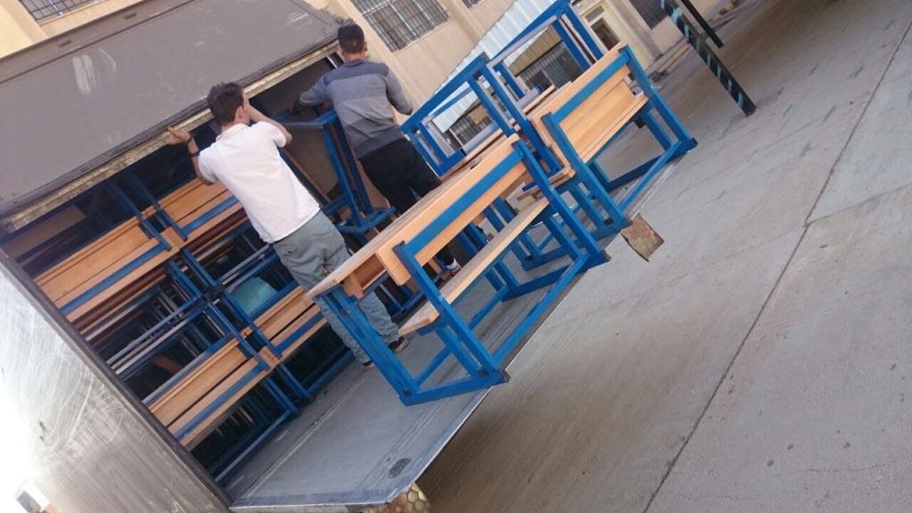 تربية إربد: معالجة مشكلة المقاعد ودورات المياه بثانوية حوارة