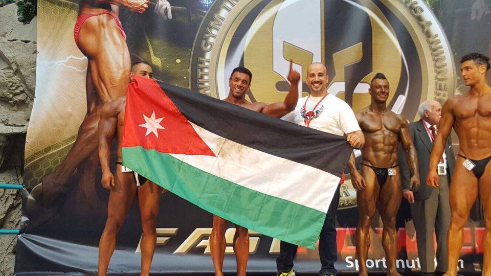 الأردن يحصد الميداليات  الذهبية  والفضيه والبرونزية ببطولة  النمسا الدولية   / جيم تروبر كلاسيك لبناء الأجسام ٢٠١٦