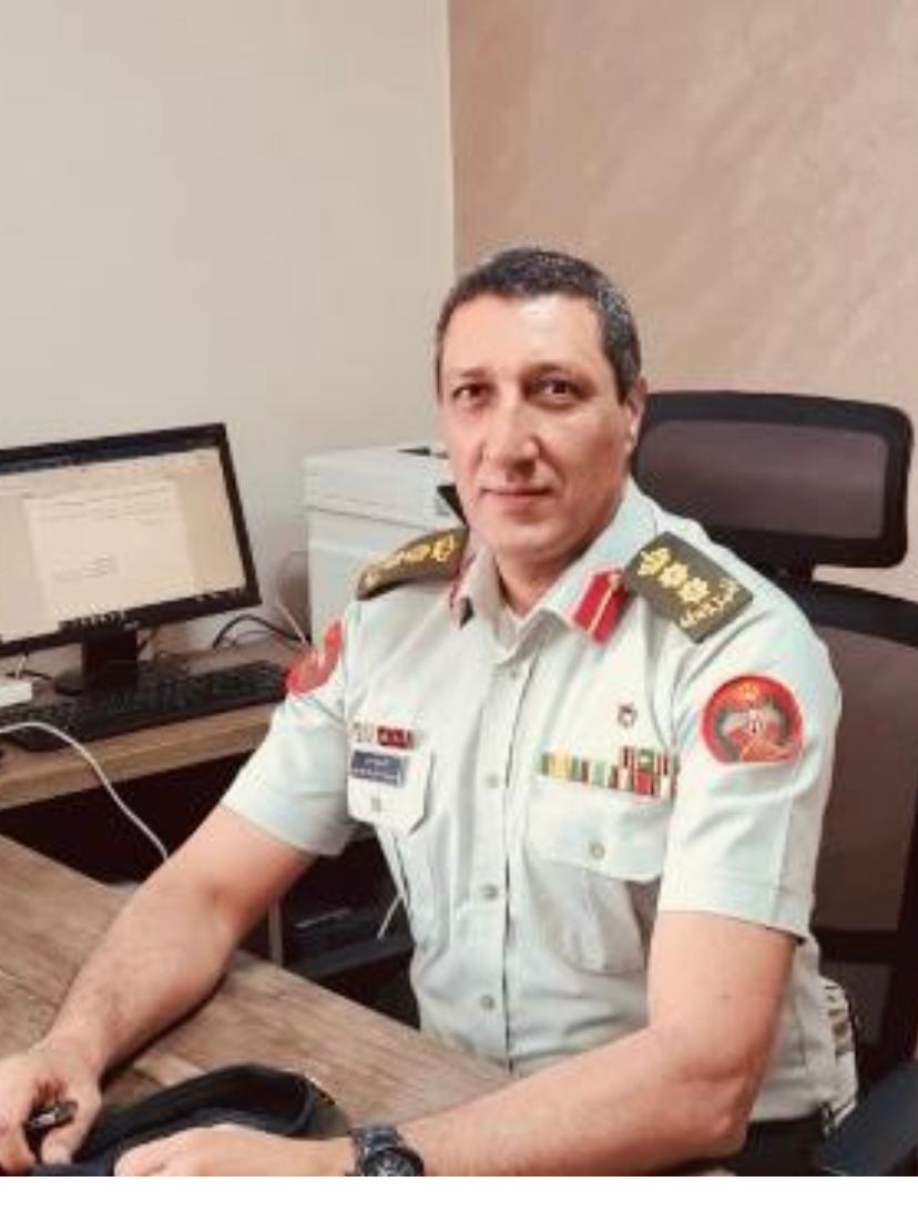 العقيد المهندس محمود المحاسيس ..  مبارك الترفيع 