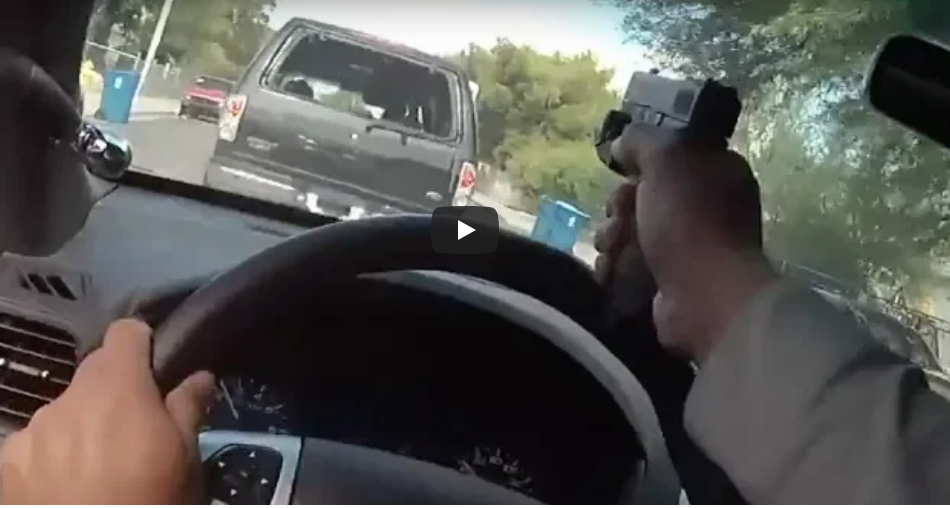 بالفيديو : مطاردة جنونية واطلاق كثيف للرصاص خلف مشتبهين بالقتل