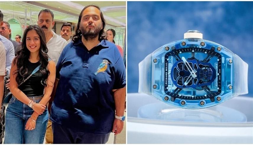 ثمنها 2.6 مليون دولار .. أنانت أمباني يثير الجدل بساعة يد