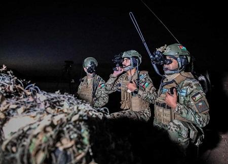 الجيش الاردني ينفذ تمريناً ليليا "عزم المغاوير" 