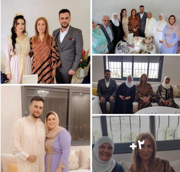 السفيرة غنيمات تشارك بحفل خطوبة أردني في المغرب