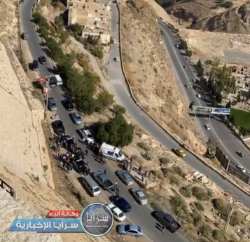 الأمن لـ"سرايا": وفاة شاب سقط من قلعة الكرك  ..  صور 