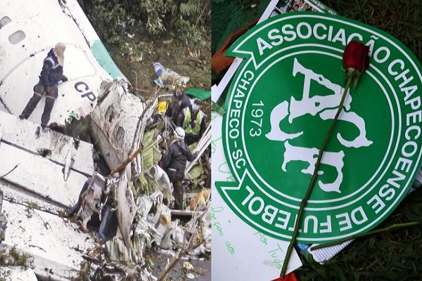 نقص الوقود سبب تحطم طائرة فريق تشابيكوينسي البرازيلي