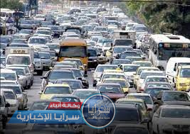 بالصور - أزمات مرورية خانقة في عمان الخميس بسبب المنخفض الجوي