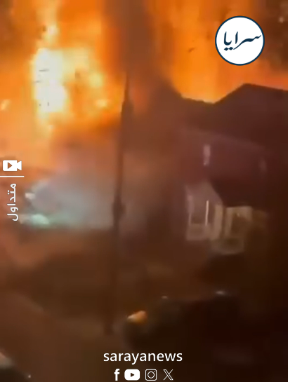 بالفيديو ..  شاهد لحظة انفجار ضخم في "تل أبيب" 