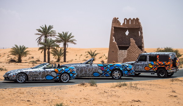 فريق اماراتي يشارك بسيارة رولس رويس في سباق غامبول