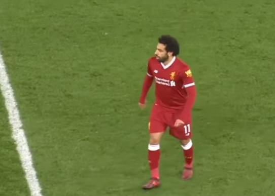 بالفيديو .. شاهد رد فعل محمد صلاح لحظة تسجيل هدف تشيلسى فـ ليفربول