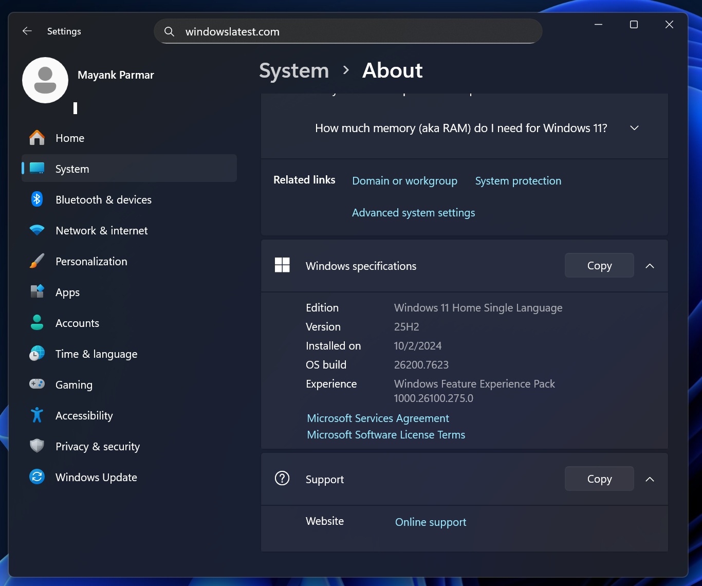 مايكروسوفت تشتبه في أن بعض أجهزة الكمبيوتر قد لا تعمل بعد تحديث Windows 11 في يناير 2026 