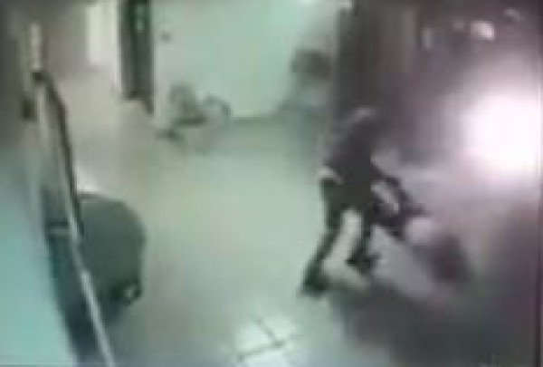 بالفيديو : عملية طعن في الكيان الصهيوني وسيطرة المنفذ على سلاح الأمن