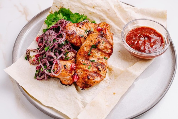 دجاج تكا بالفرن