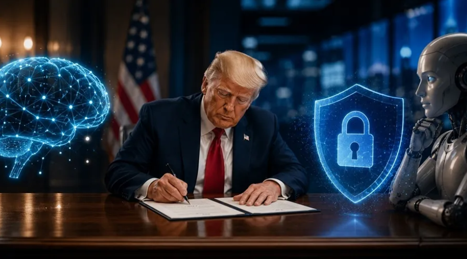 ترامب يوقع أمراً تنفيذياً لمراجعة نماذج الذكاء الاصطناعي المتقدمة قبل إطلاقه