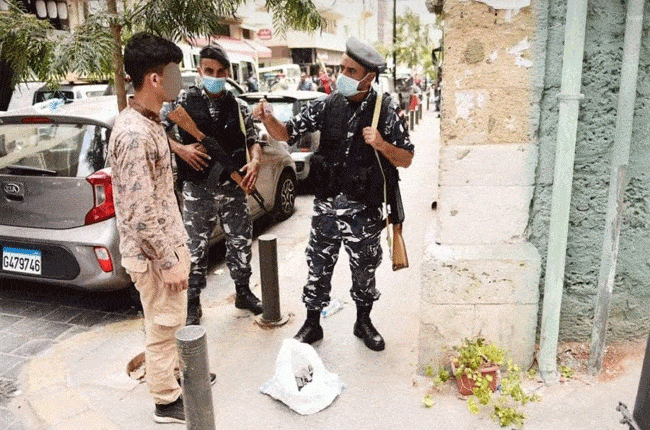 بعد نكبة الانفجار  ..  لصوص يحاولون استباحة منازل بيروت (صور)