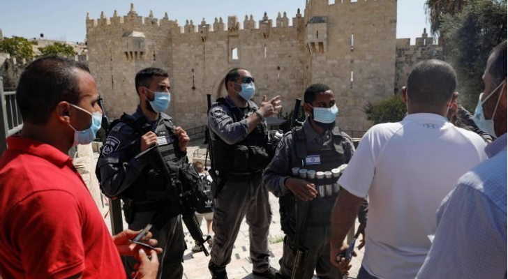 3 إصابات بمواجهات في باب العامود بالقدس