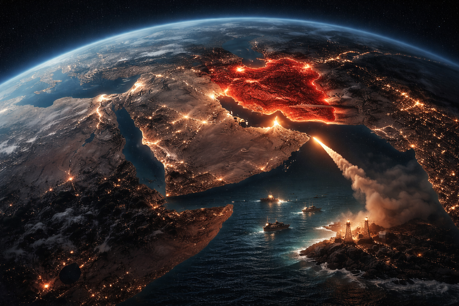 إيران تلوّح بورقة باب المندب وتهدد بـ"ظلام دامس" للمنطقة 